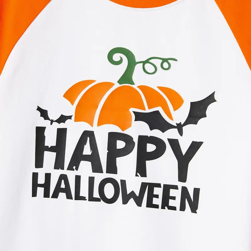 Halloween pumpkin print T-Shirt