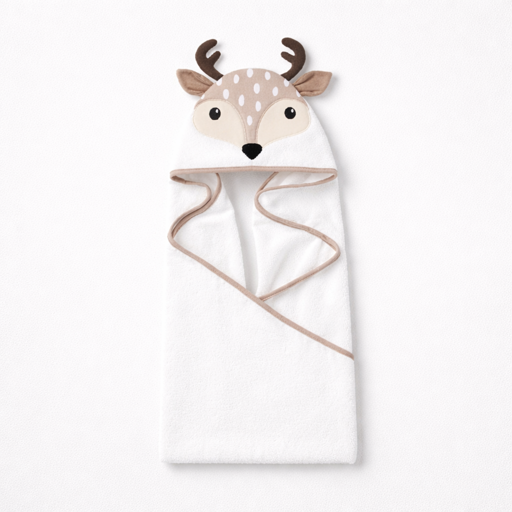 Hudson Baby: Hooded towel "Fox"(042Lh)