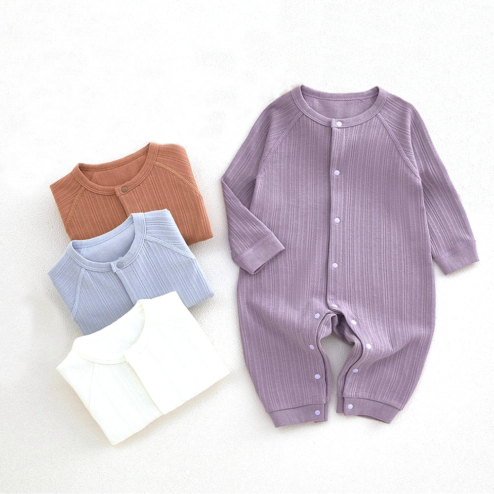 Breathable Long Sleeve Baby Romper