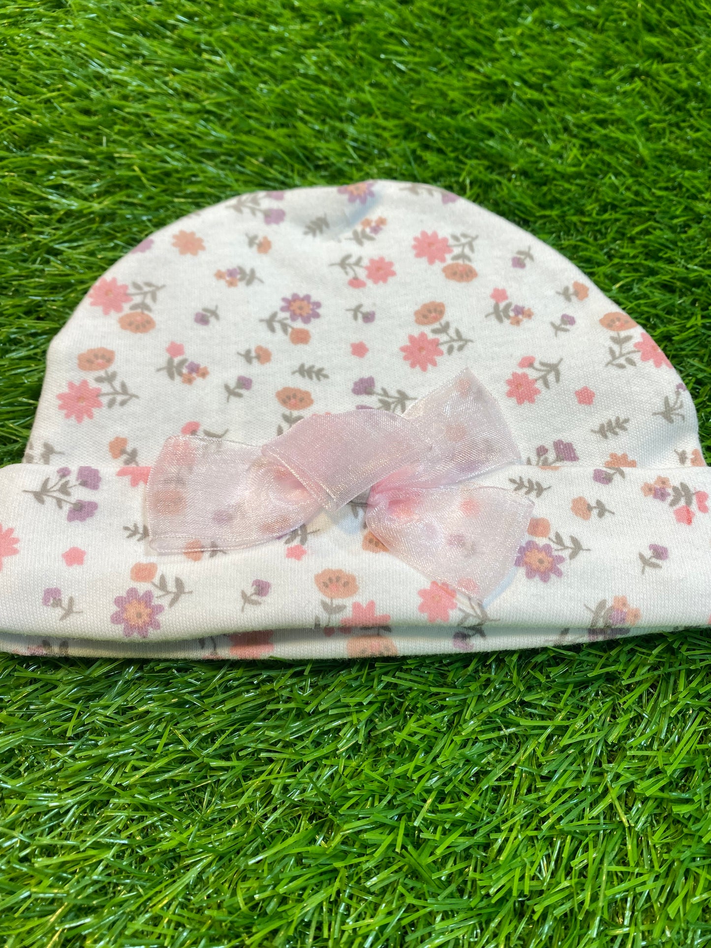 Baby Cap, Bip ,sock & burp cloth 4 Pcs Set