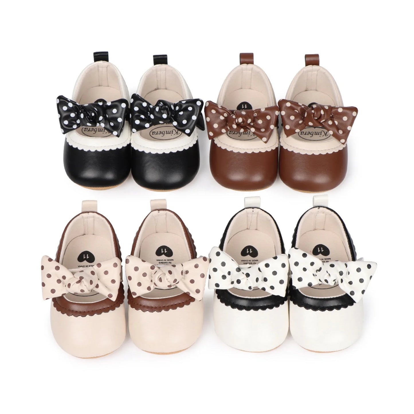 Bowknot Girl Baby Shoes -H
