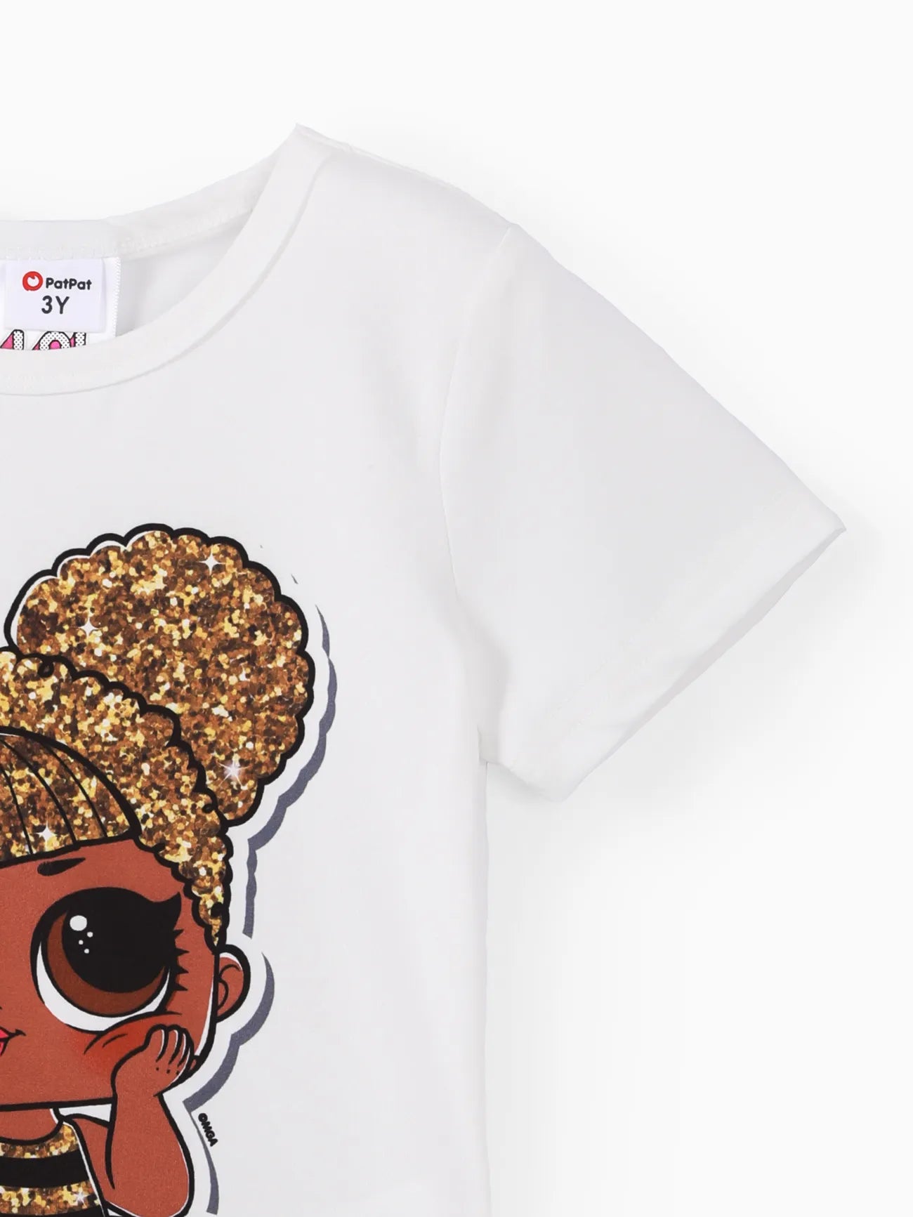 L.O.L. SURPRISE! Girls Outfits Graphic Sequins Short Sleeves Tee