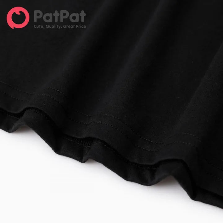 Kid Girl Puff-sleeve Square Neck Top