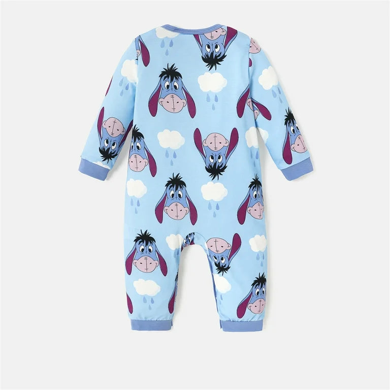 Disney Winnie the Pooh Baby Girls Boys Long Sleeve Jumpsuit Unisex Coverall
