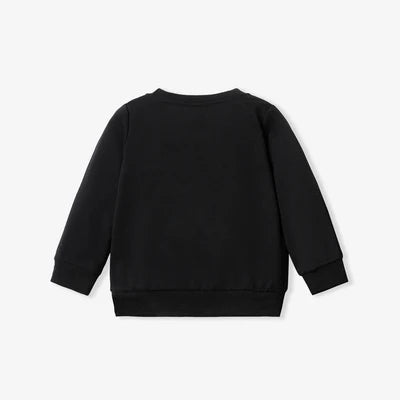 winter Glow in The Dark Print Long-sleeve Sweatshirt