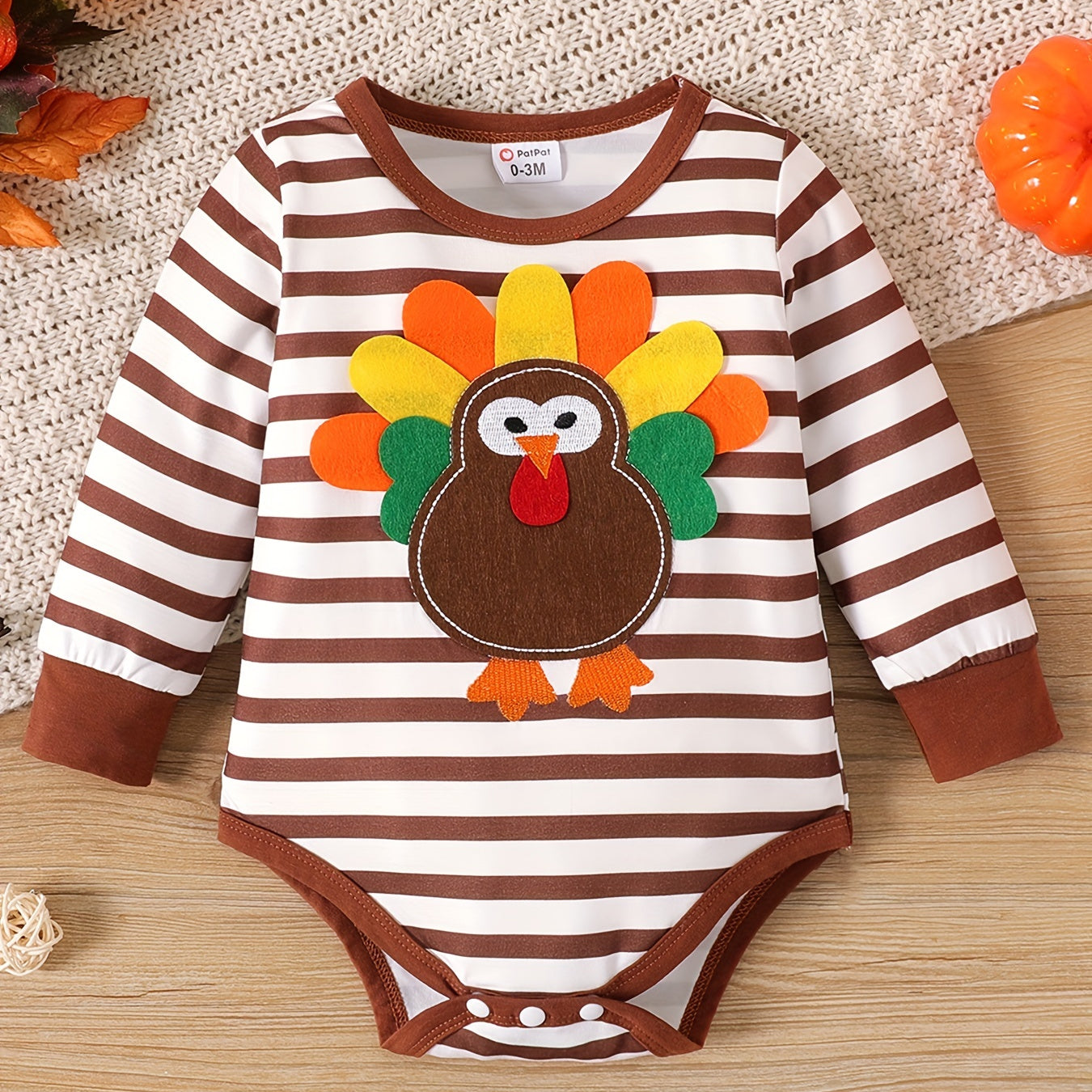 Cute unisex long sleeve Romper