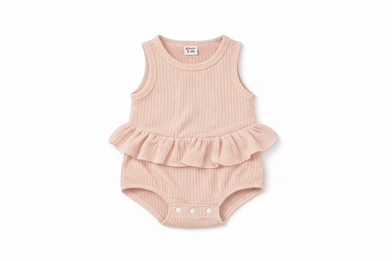 Baby kirted triangle romper
