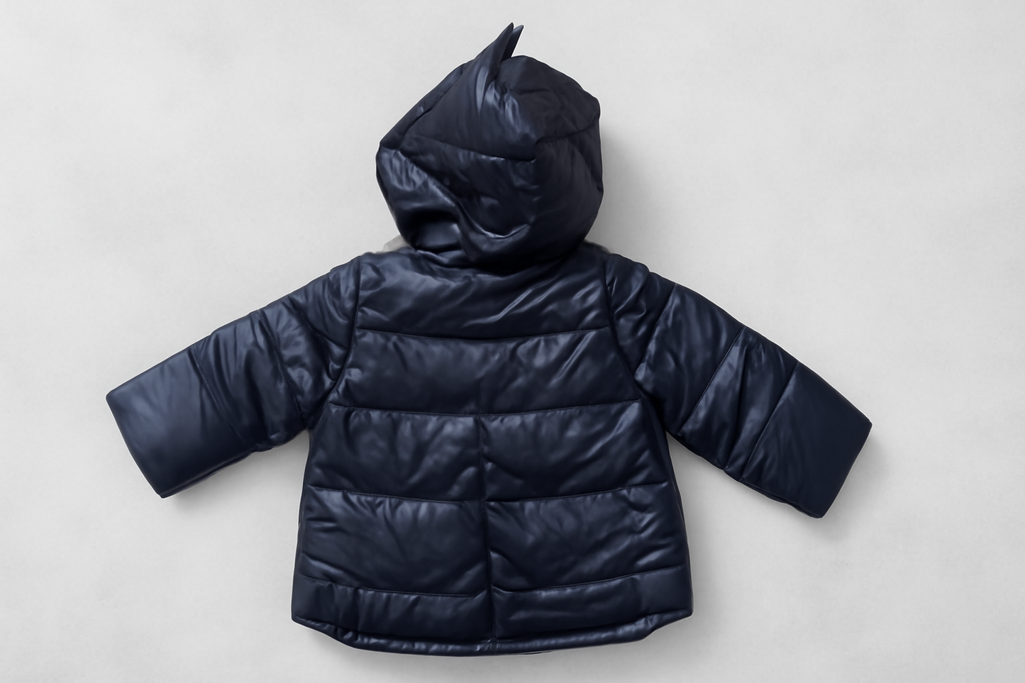 Hooded Toddler Puffer Jacket – Warm Zip‑Up Outerwear