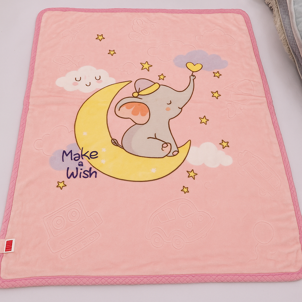 Double Layer Double Sided Cloud Blanket -H