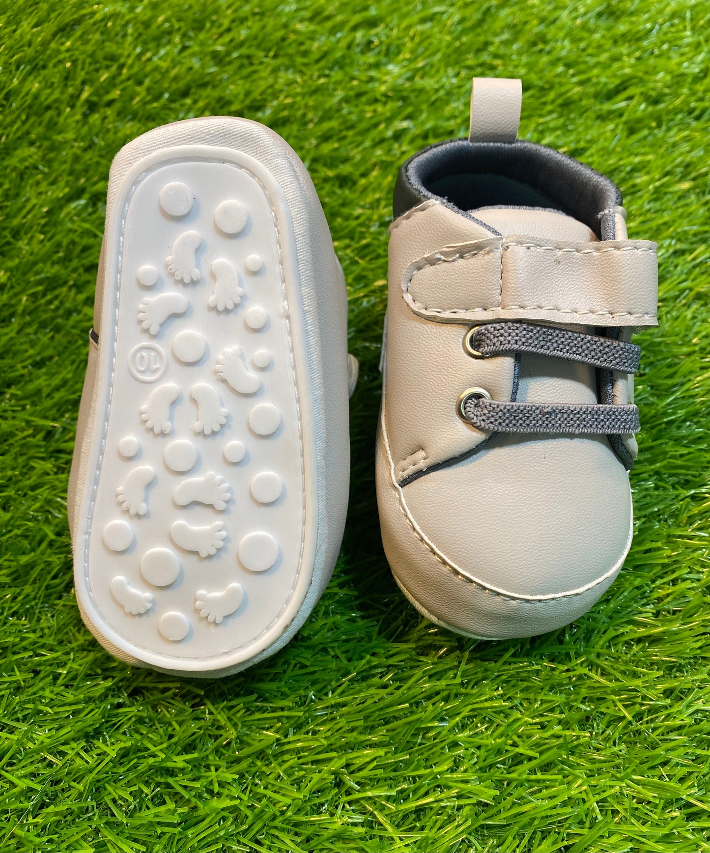 Baby Boy Anti slip Shoes Light gray