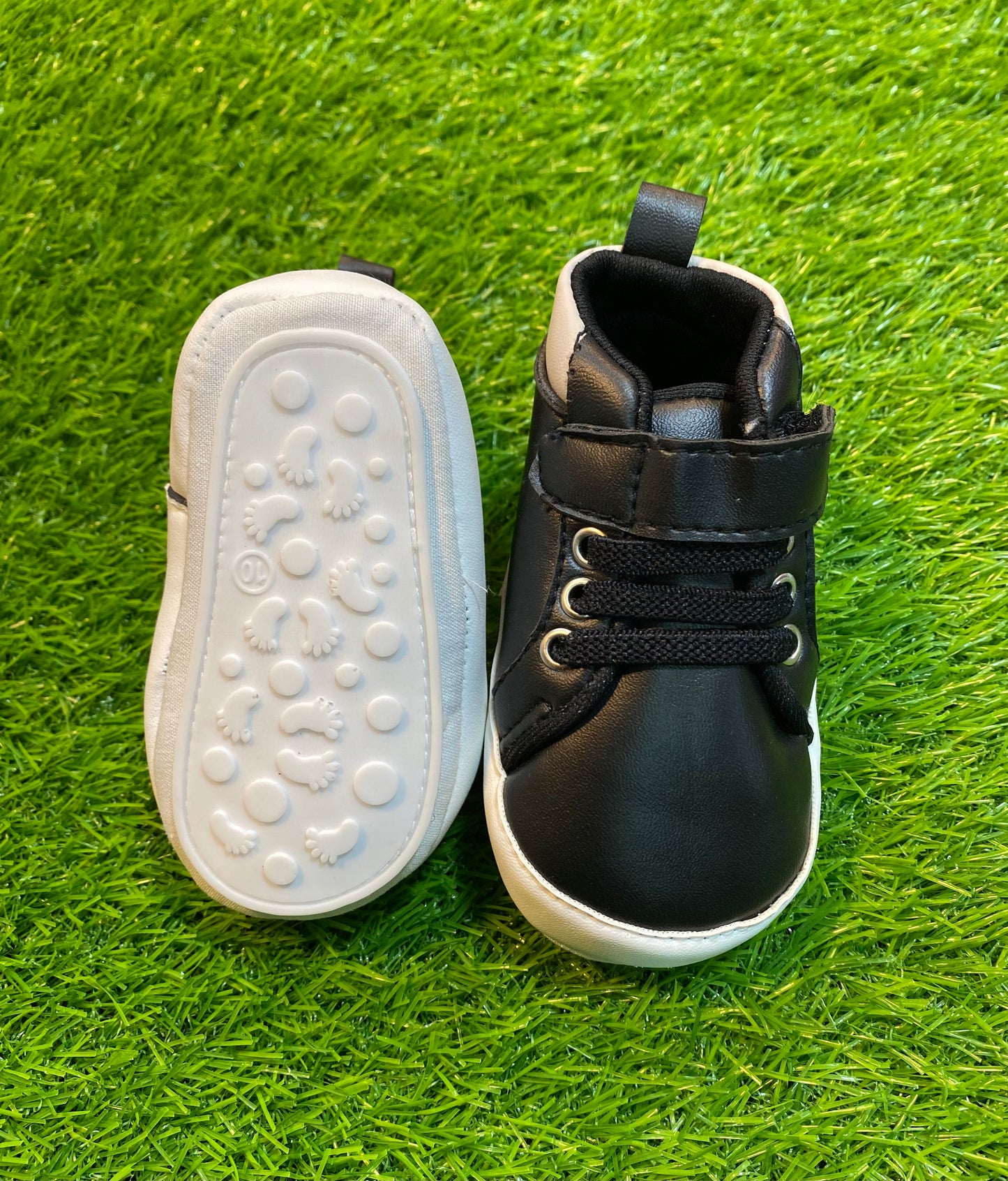 Baby Boy Anti slip Shoes black