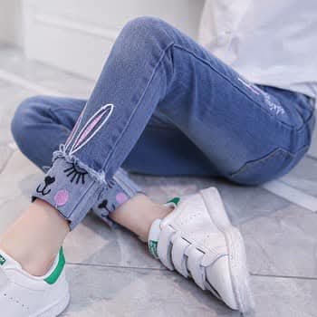 Girls Jeans Rabbit