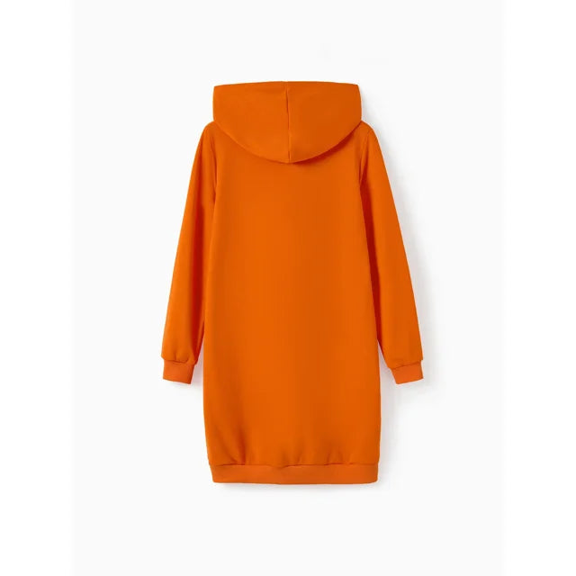 Orange warm cute Hoody