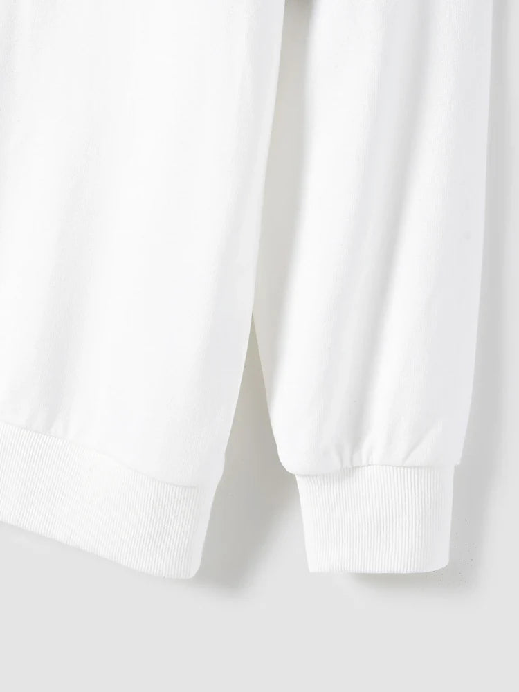 Classic Round Neck Long Sleeve Top