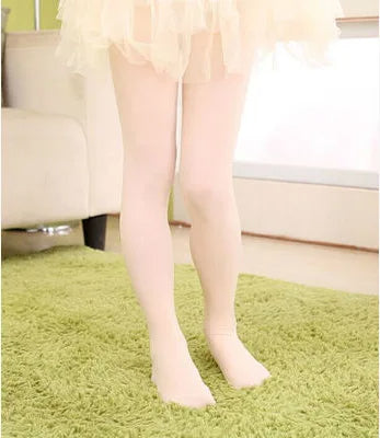 Kid Velvet Stockings Pantyhose Dance Leggings skin