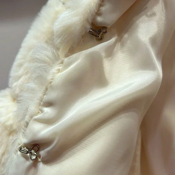 Cream Faux Fur Cozy Jacket