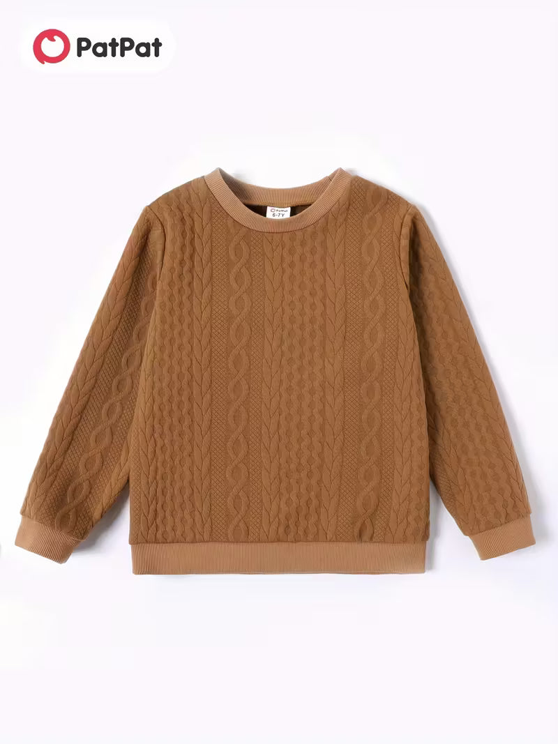 Crewneck Sweatshirt with Classic Character Print