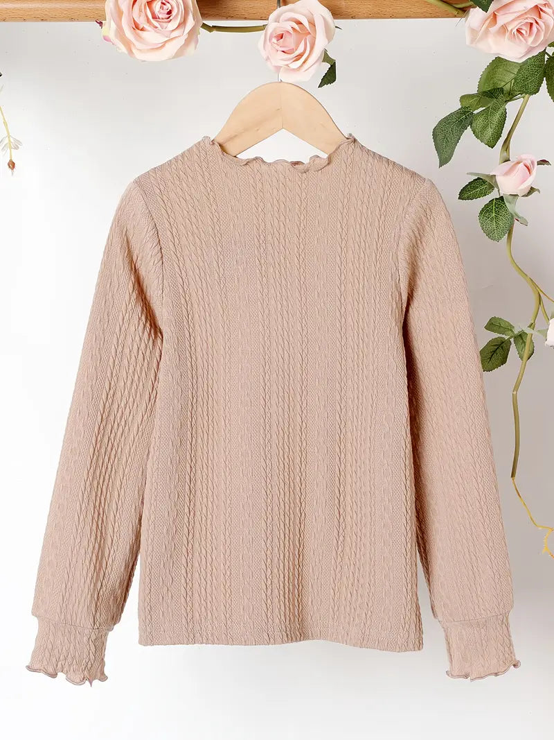 Winter T-Shirt BowKnot