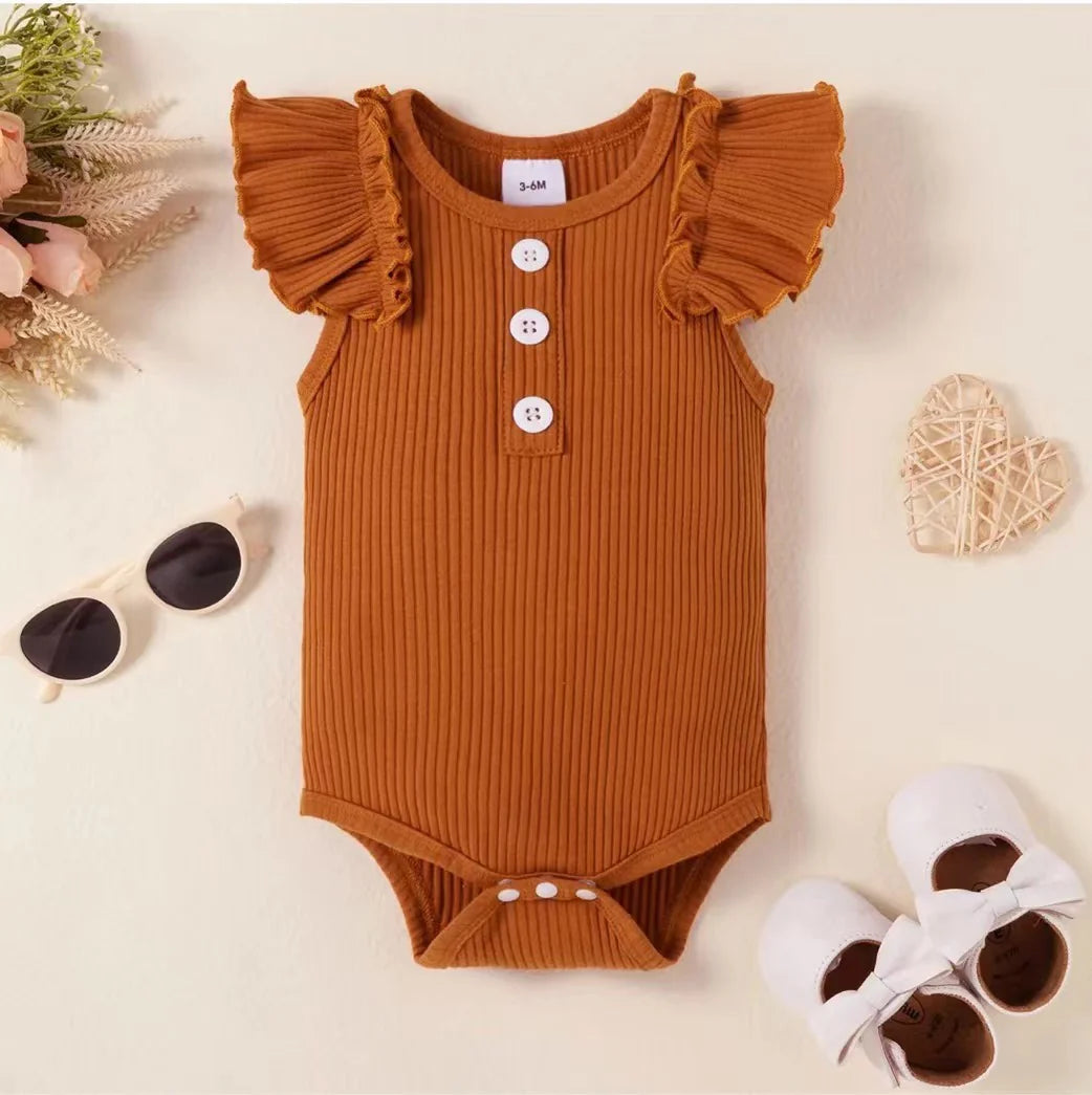 Baby Cap Sleeve Summer Romper