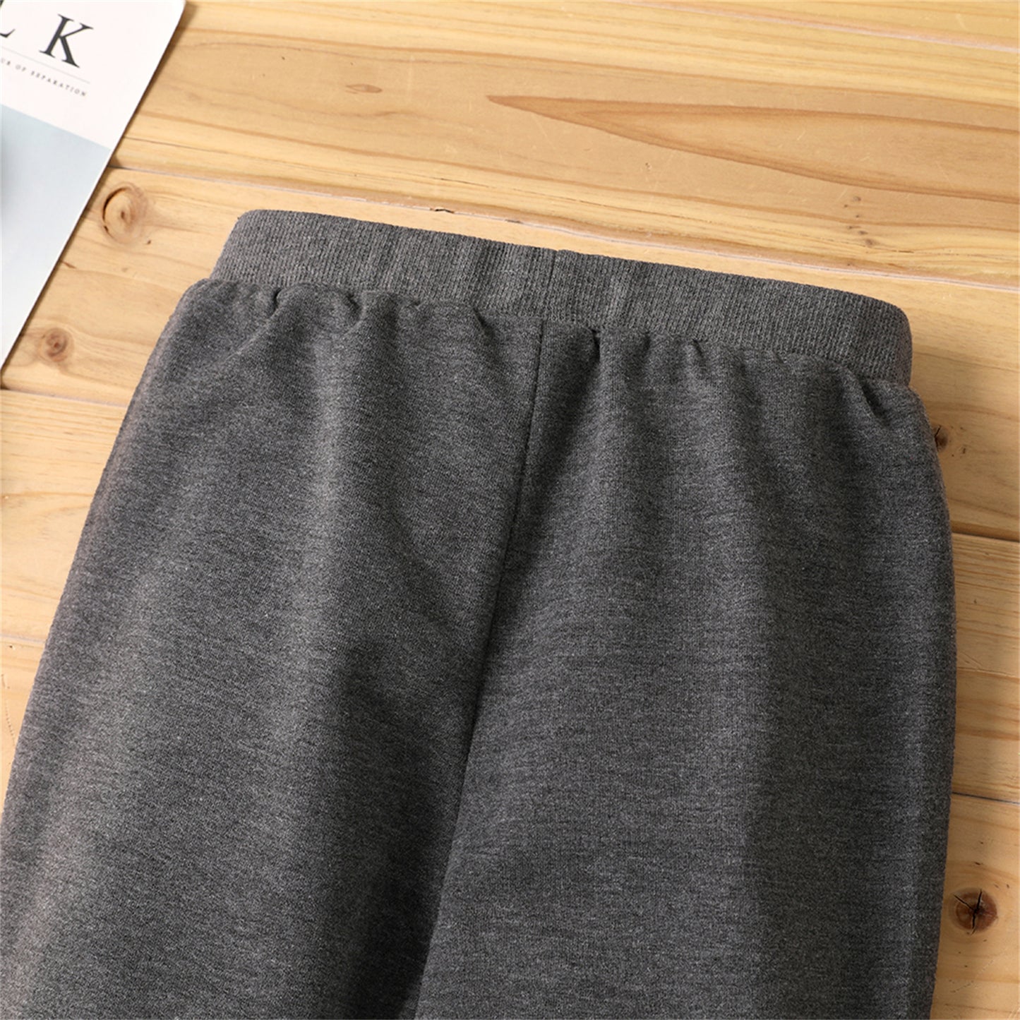 Toddler Boy/Girl Casual Cotton Elasticized Pants Grey