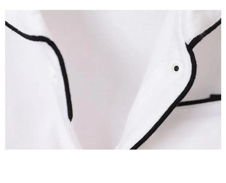 Long Solid Home Clothes Romper