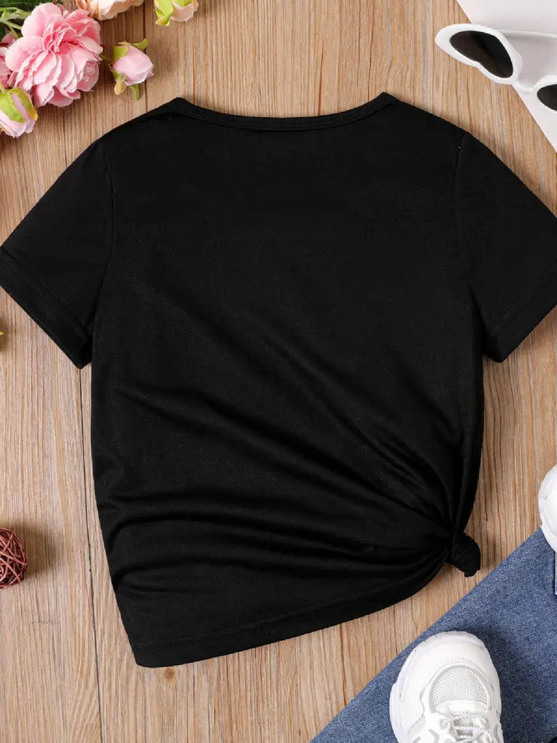 Letter Print T-Shirt