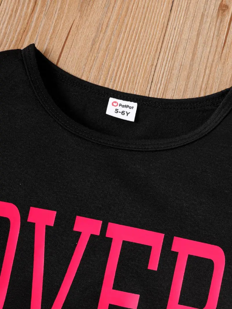 Letter Print T-Shirt