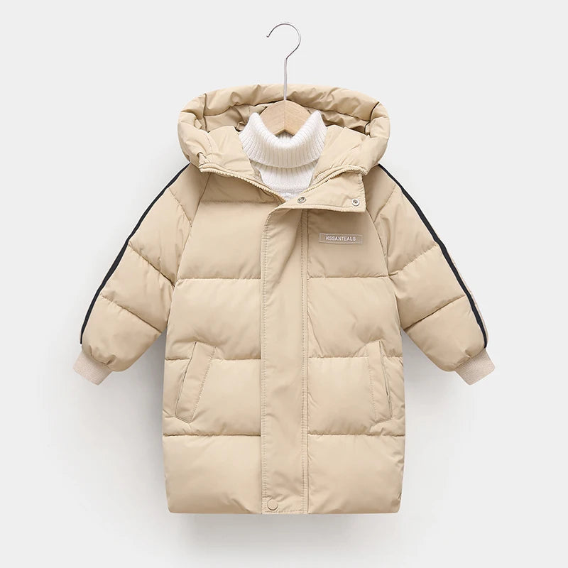 Down Jacket Autumn Winter Beig