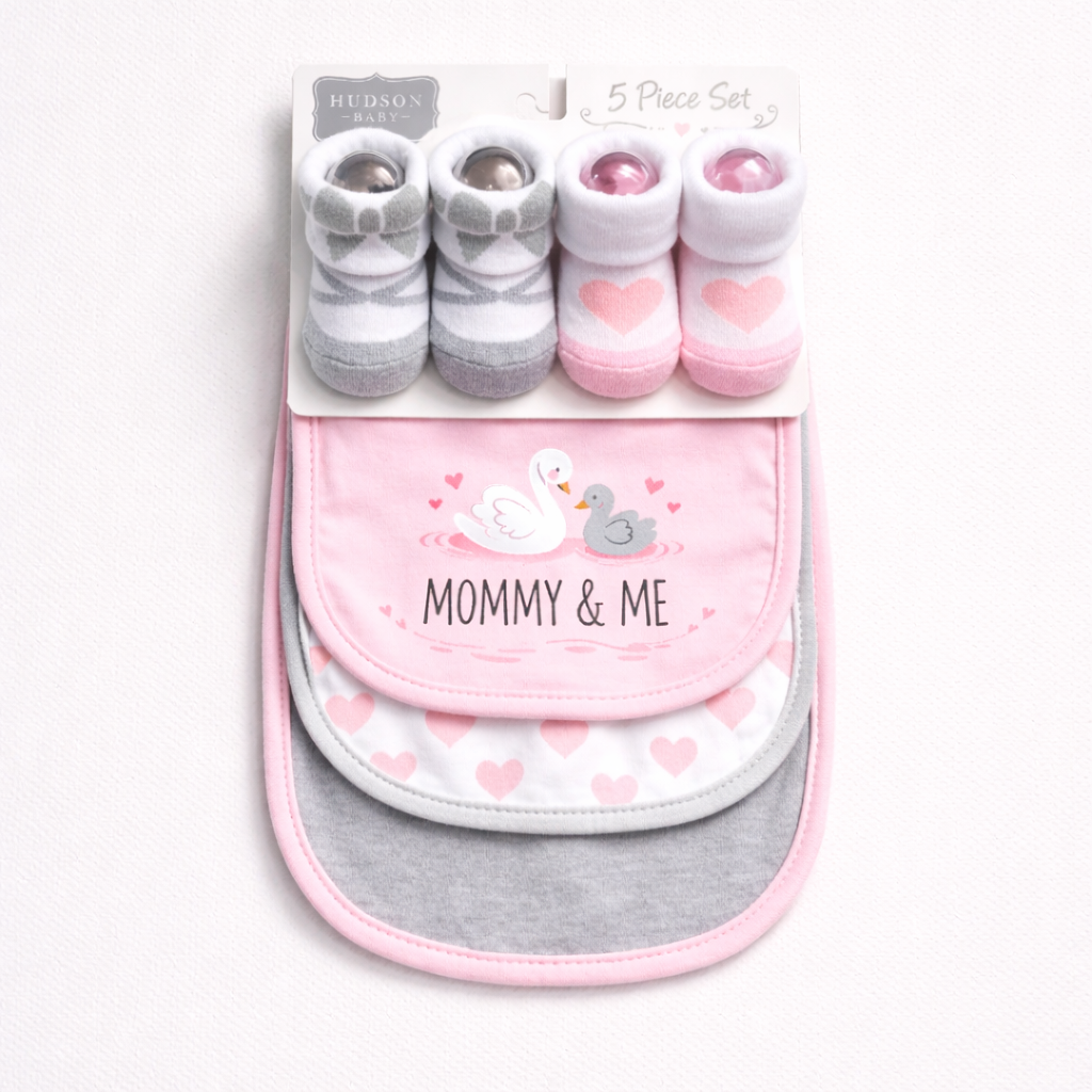 Hudson 5 piece set Girl’s Mommy and Me (042Lh)