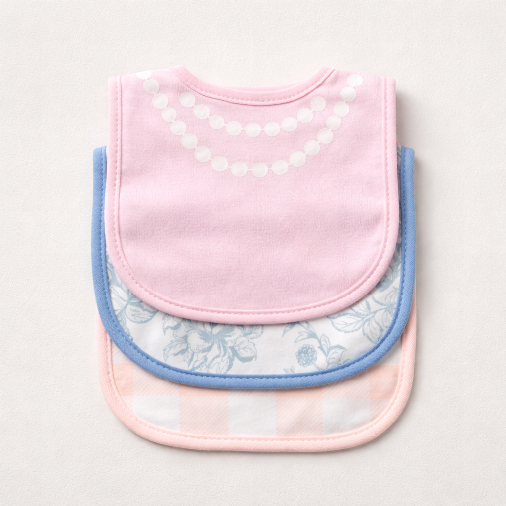 5-Piece Bib & Socks Set "Blossom Bloom(042Lh)