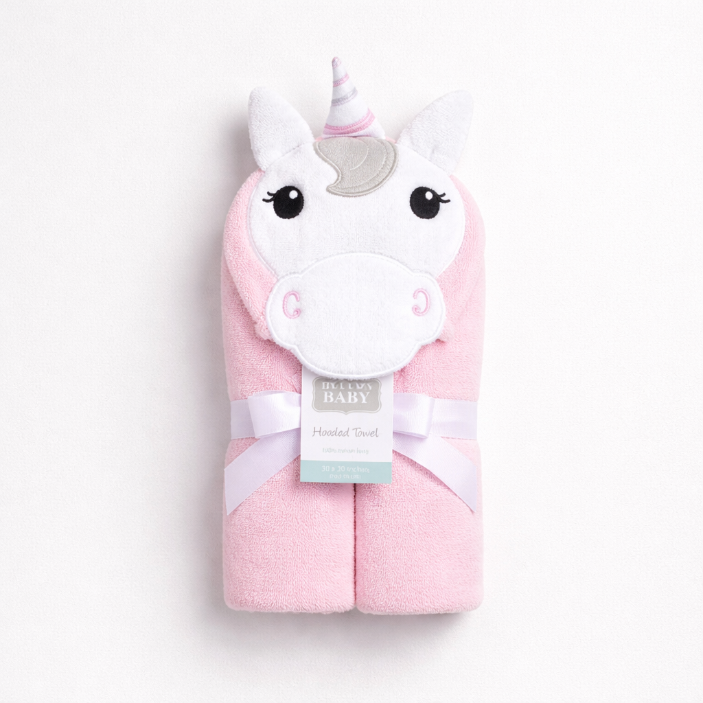 Hudson Baby: Hooded towel "Unicorn"(042Lh)