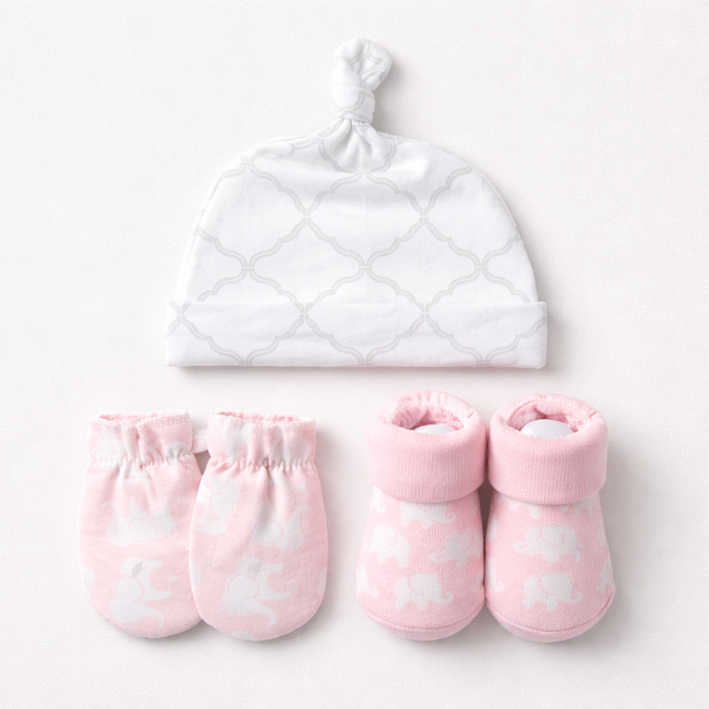 Alfeier 4 piece set "The baby elephant"(042Lh)