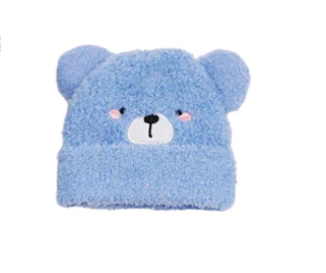 Teddy Bear Fleece Beanie