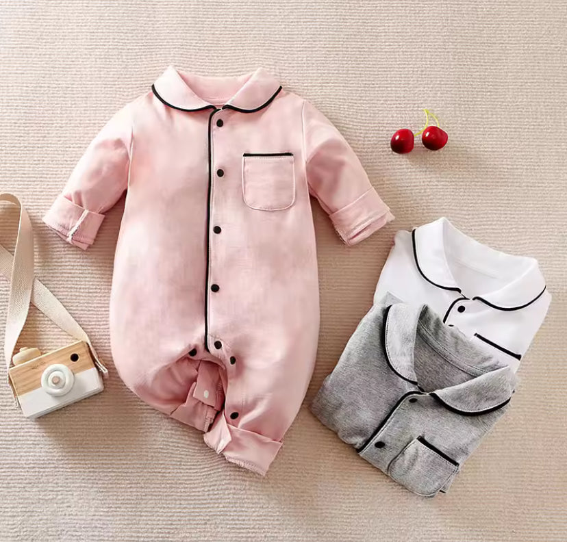 Solid long Cotton Jumpsuit