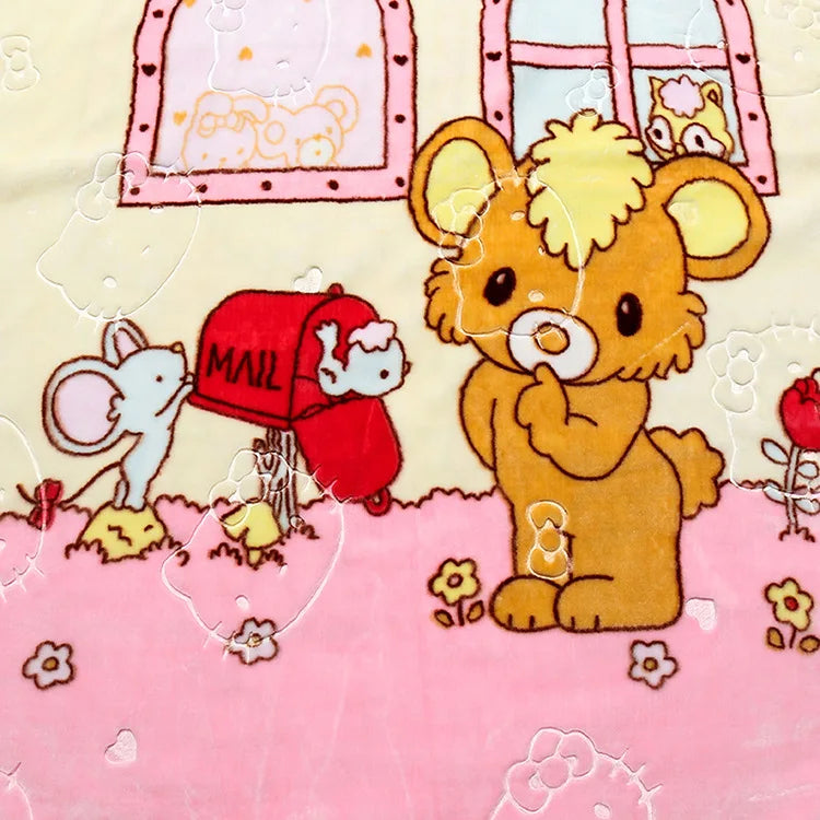 Double Layer Double Sided Cloud Blanket -H