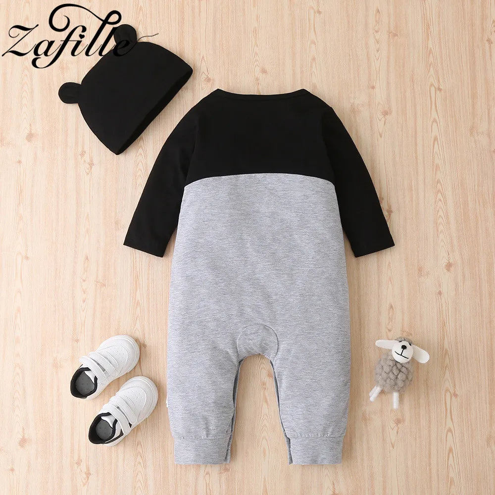 Baby Panda Romper and Hat