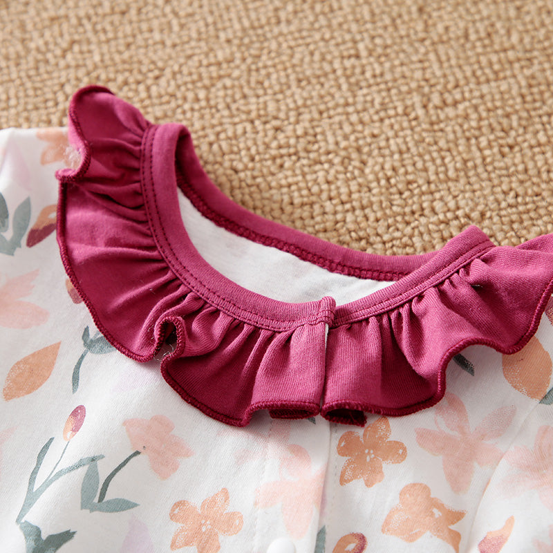 Lace Collar Jumpsuit Romper