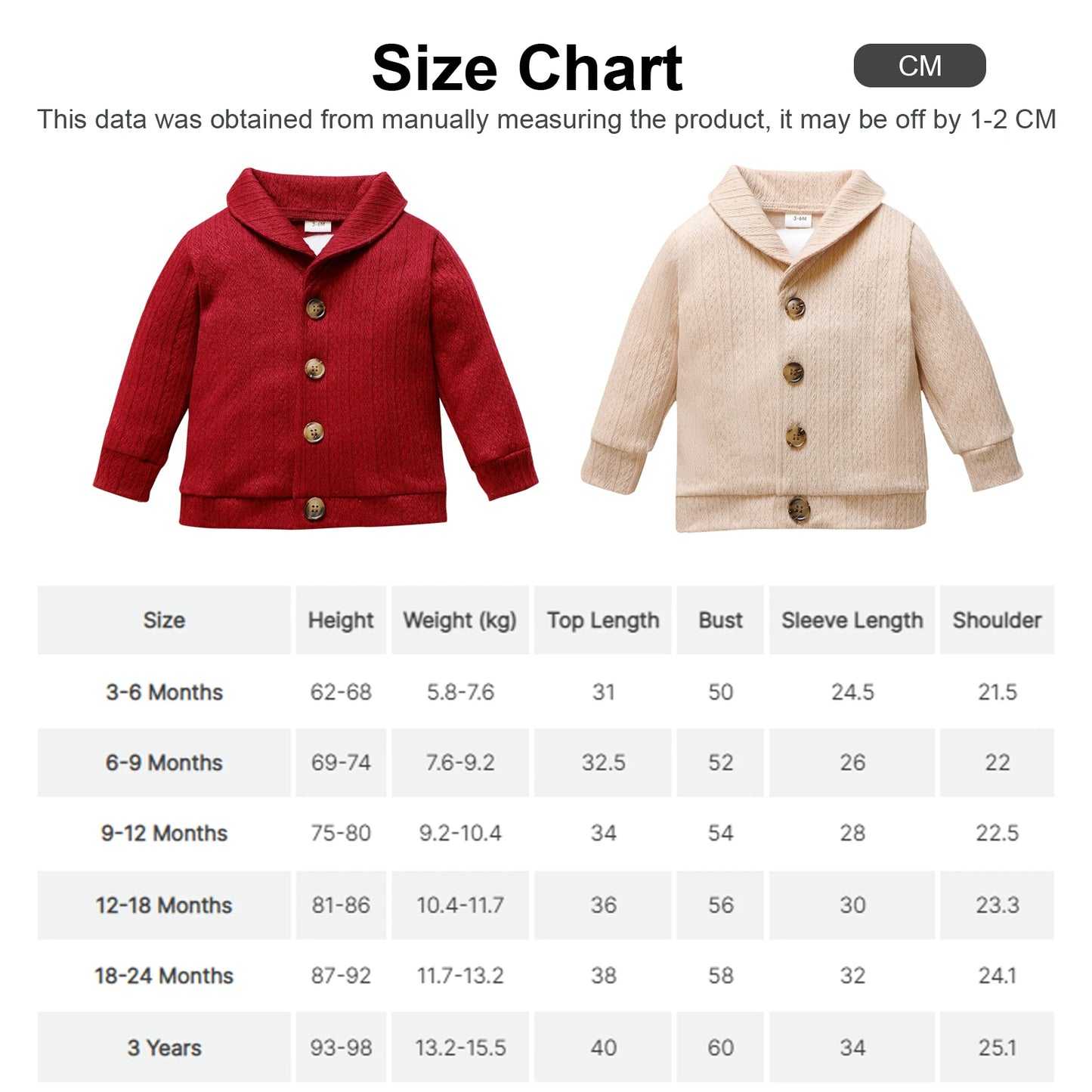 winter Solid Lapel Button Down Long-sleeve Outwear