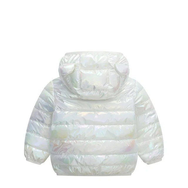 Winter Coats for Kids with Hoods Light Puffer Jacket for Baby Boys Girls, Infants, Toddlers