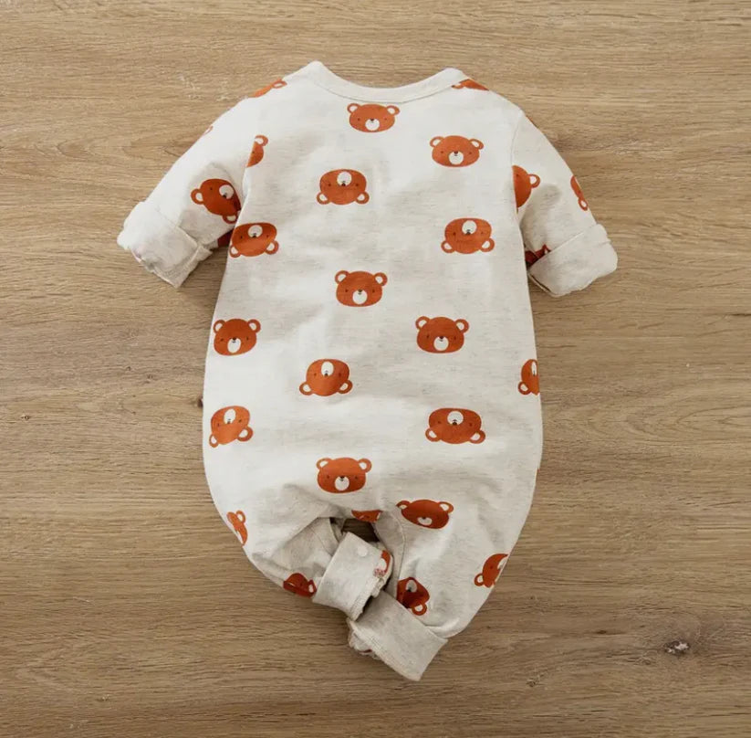Baby Jumpsuit Baby Bear full sleeves