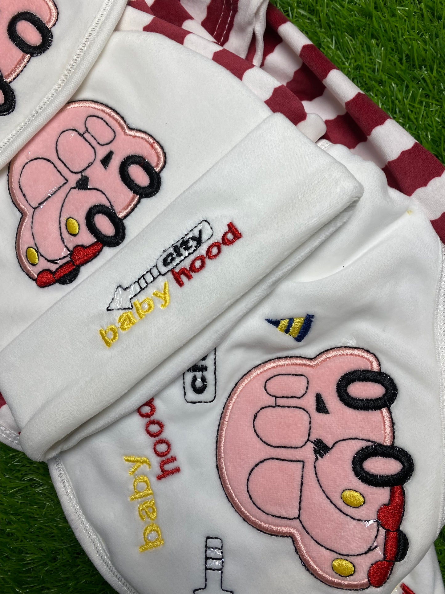 Baby Boy 7 Pieces Fleece Starter Set