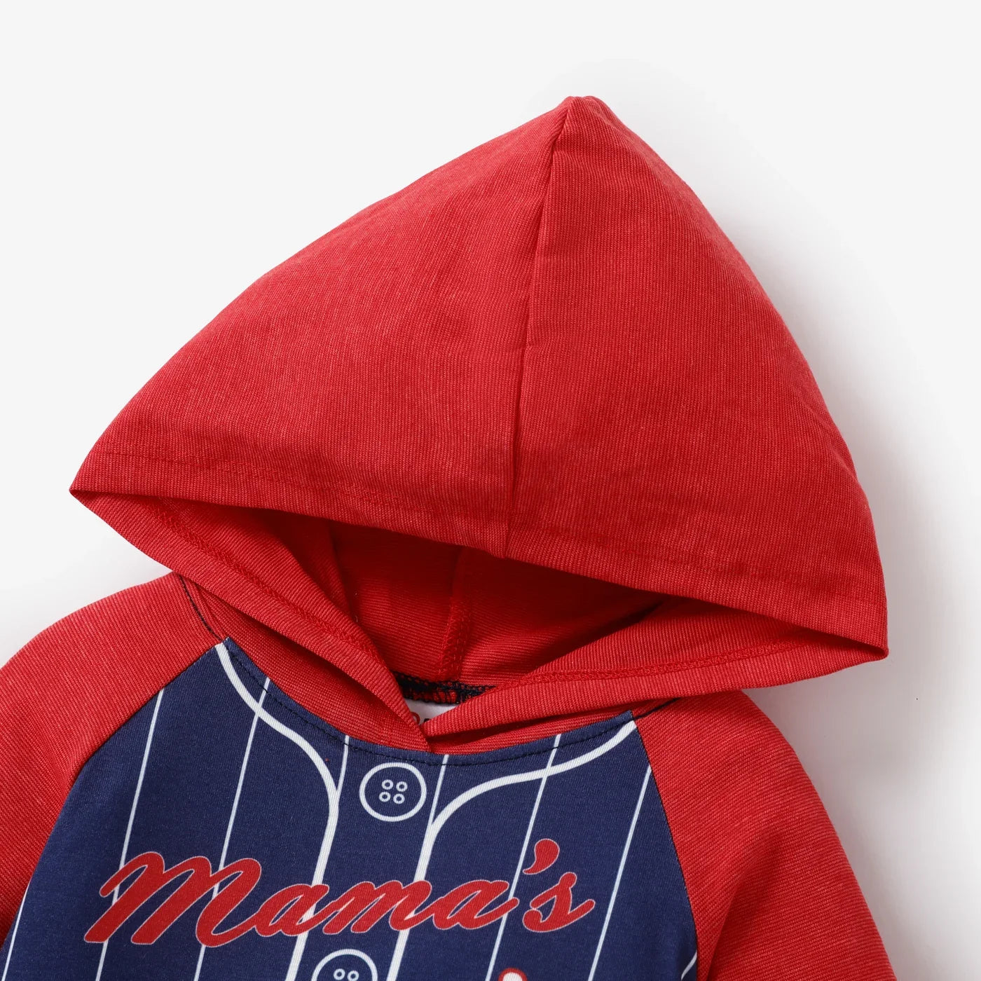 Sporty Style Baseball Player Hooded Long Sleeve Jumpsuit