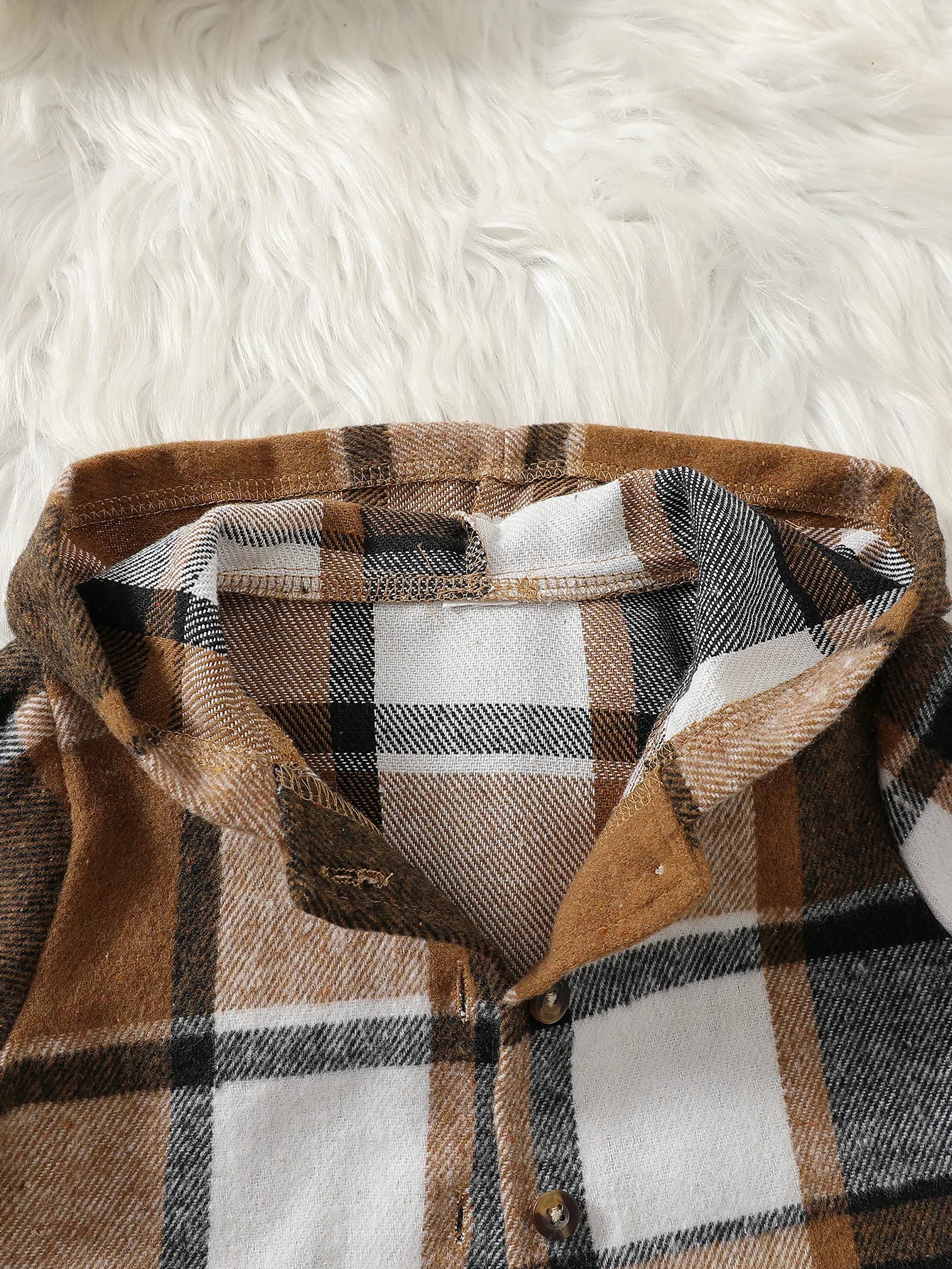 striped hooded jacket