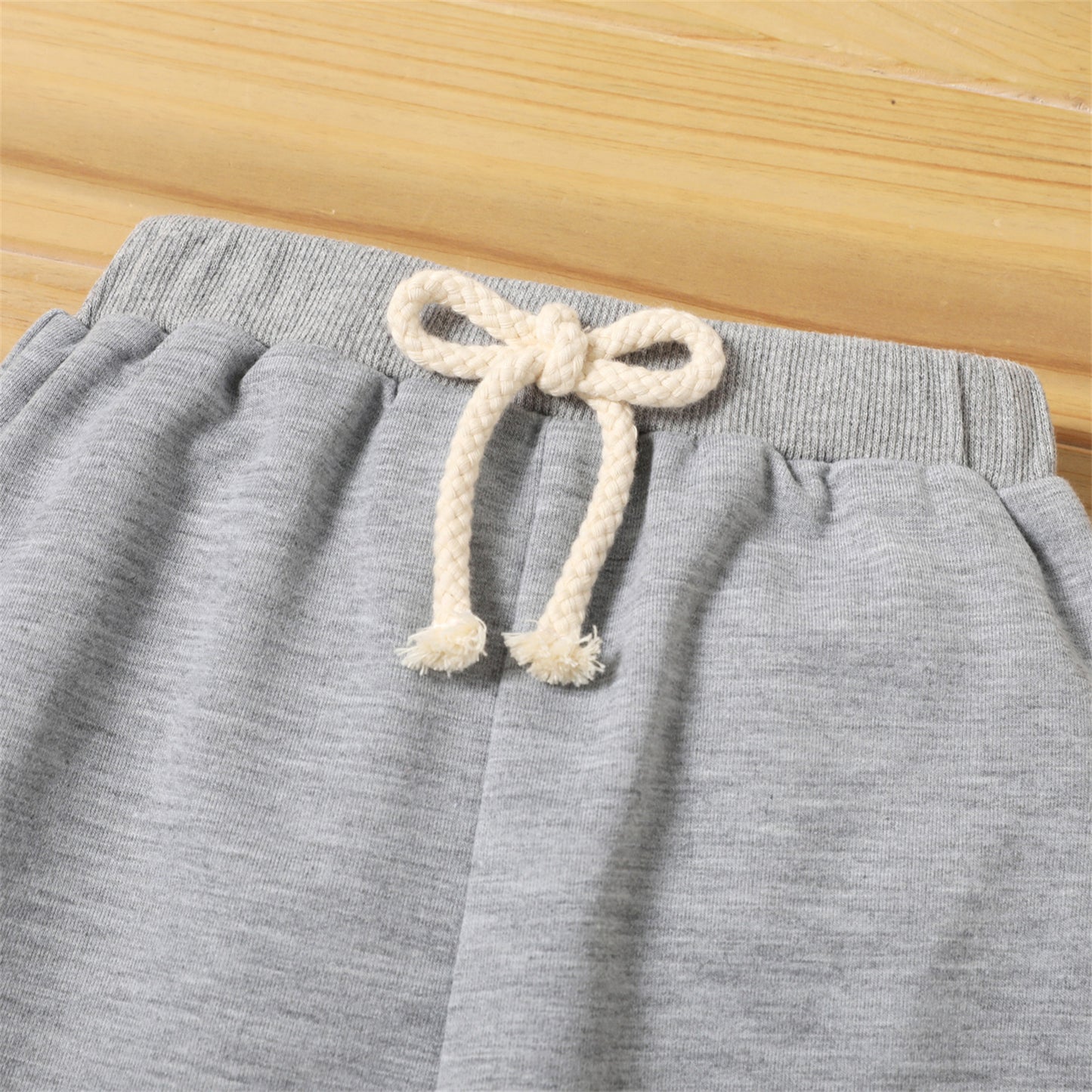 Toddler Boy/Girl Casual Cotton Elasticized Pants Grey