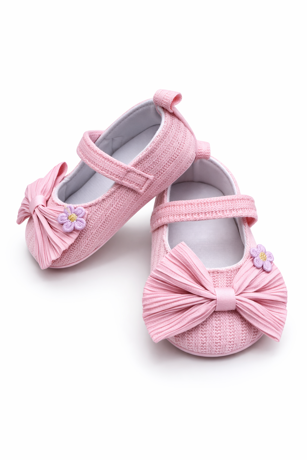 Pink bow shoes (042LR)