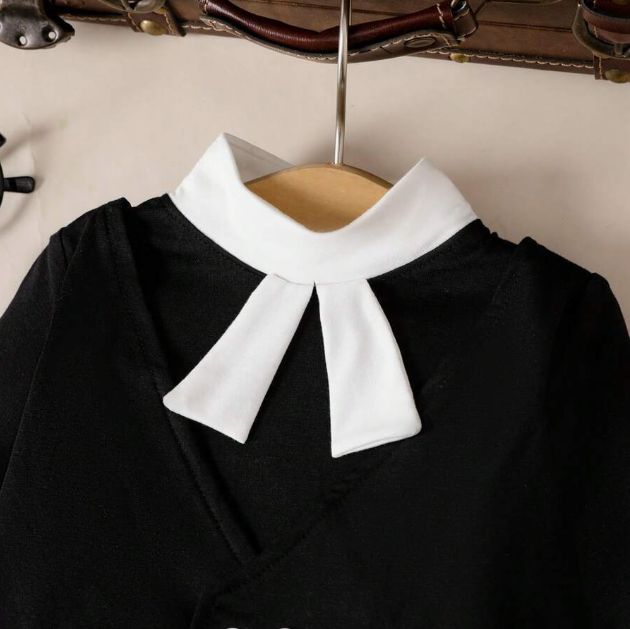 Gentleman Clothes Overalls Tuxedo Attire Romper