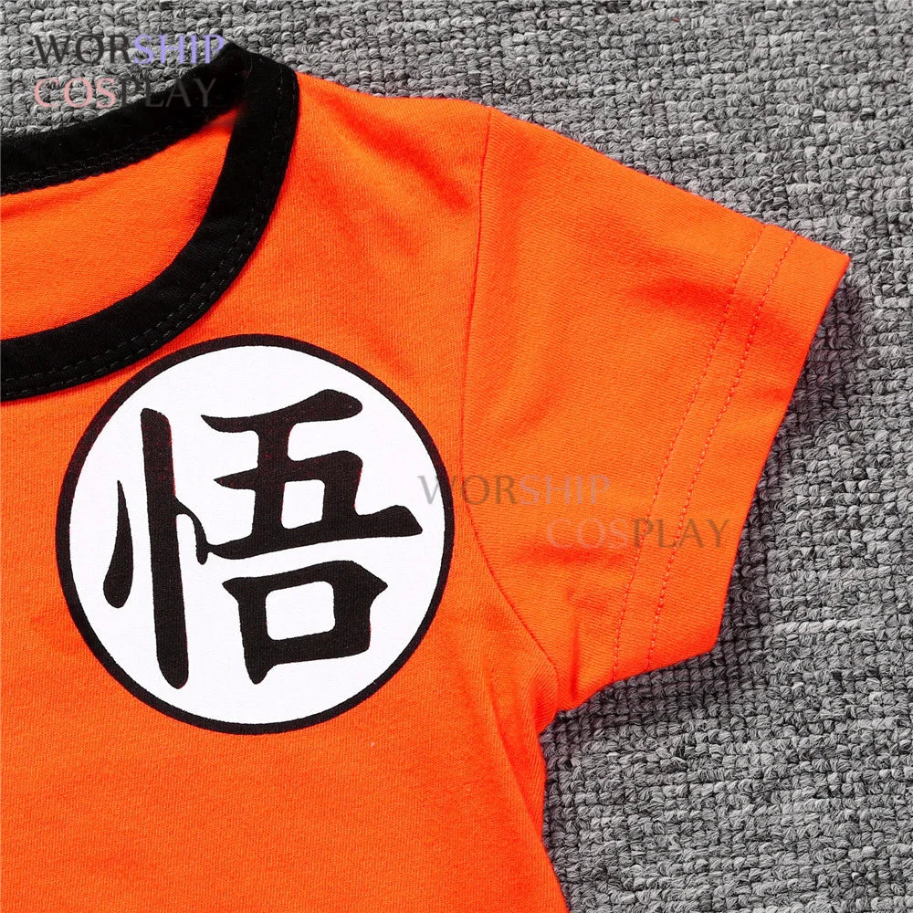 Baby Boys Clothes SON GOKU Toddler Jumpsuit Bebes Cosplay Costumes