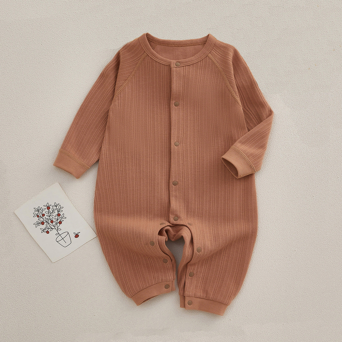 Breathable Long Sleeve Baby Romper