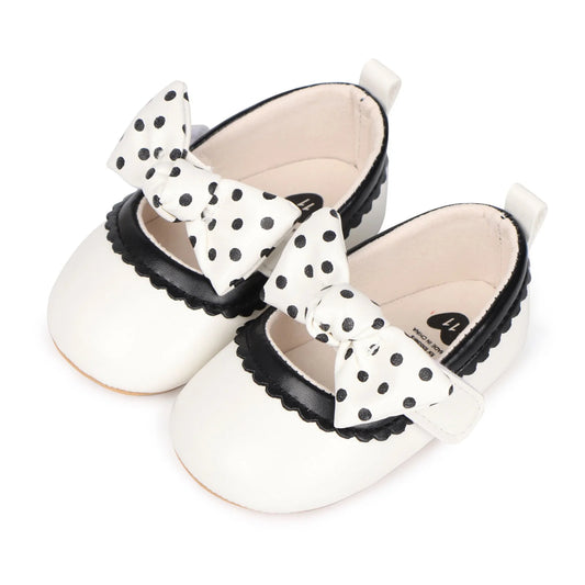 Bowknot Girl Baby Shoes -H