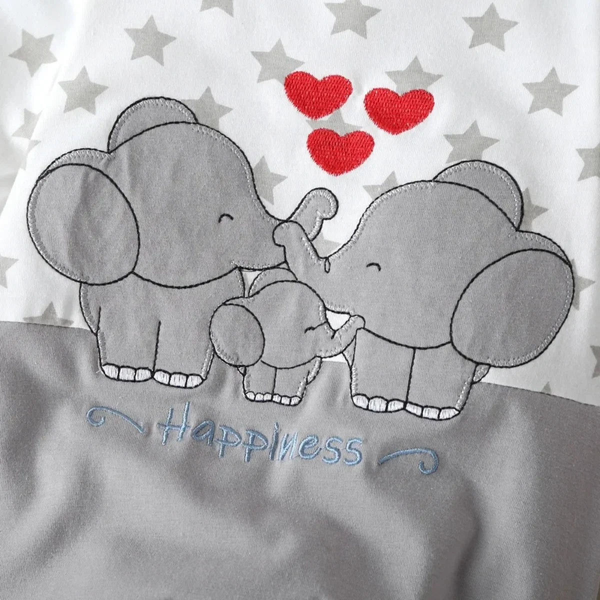 Rompers Elephant Love-Heart Long Sleeve